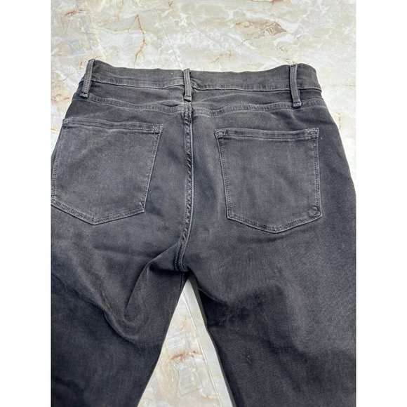 FRAME Jeans in‎ Drover  Le Skinny de Jeanne Slit-Hem Women size 27 - Picture 7 of 9